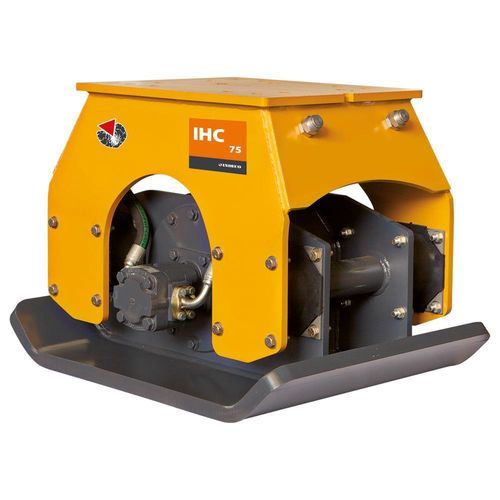 Plancha vibradora fija - IHC 75 - INDECO - para excavadora / de compresión