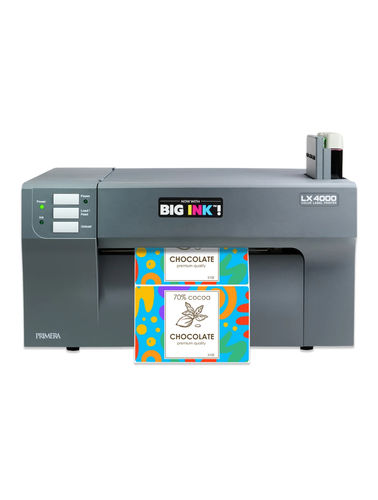 Impresora de etiquetas de inyección de tinta - LX4000 - Primera Technology - de mesa / rápida