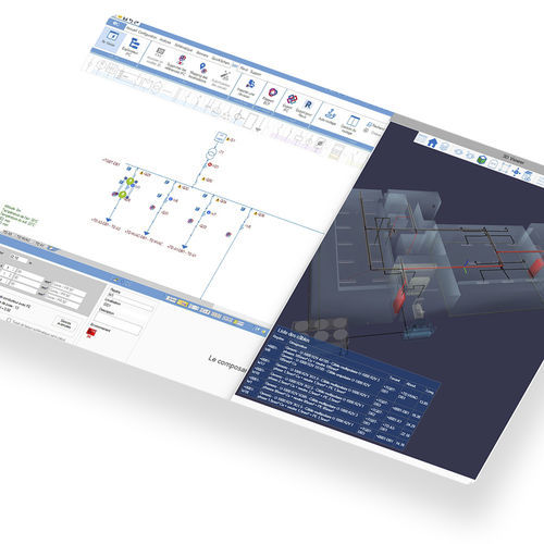 Software cálculos eléctricos - elec calc™ BIM - TRACE SOFTWARE INTERNATIONAL - de diseño eléctrico / BIM / de dimensionamiento