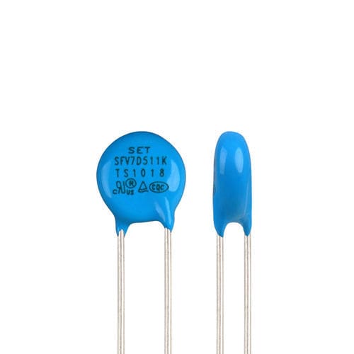 Varistor MOV - SFV7D series - Xiamen SET electronics Co.,Ltd - para la electrónica