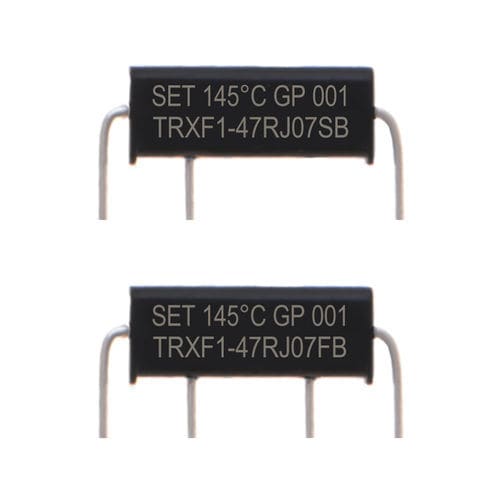 Resistencia de alambre bobinado - TRXF1 series - Xiamen SET electronics Co.,Ltd - de sobrecorriente / integrada / insertable
