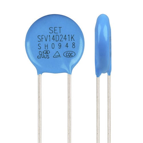 Varistor metal-óxido - SFV14D series - Xiamen SET electronics Co.,Ltd - MOV