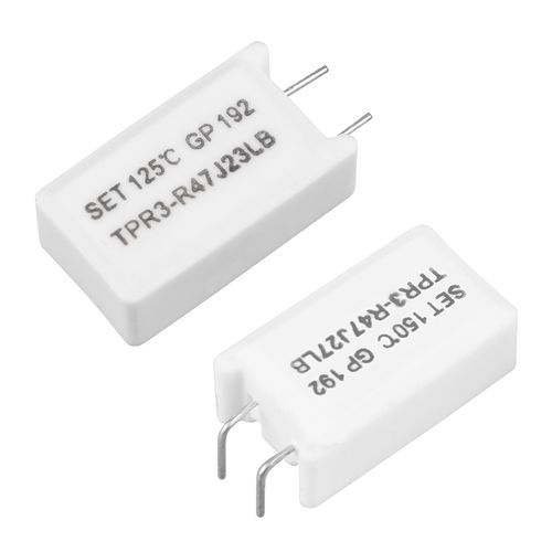 Resistencia de alambre bobinado - TPR3 series - Xiamen SET electronics Co.,Ltd - de potencia / a prueba de cortocircuitos / con carcasa de cerámica