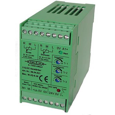 Controlador de velocidad con escobillas - M-2Q-6-30 - KALEJA GmbH - DC / con entradas analógicas / entradas digitales