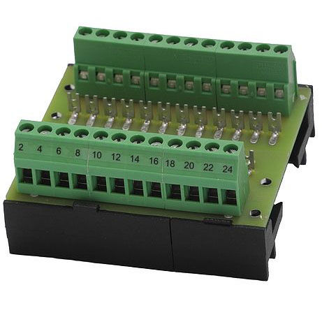 Módulo conector de datos - MB-12 - KALEJA GmbH - de tornillo / multipolar / para riel DIN