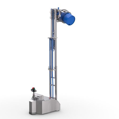 Apiladora de rotación de bidones - BS106 DVLI6 - VEAB - eléctrica / hidráulica / con operador a pie