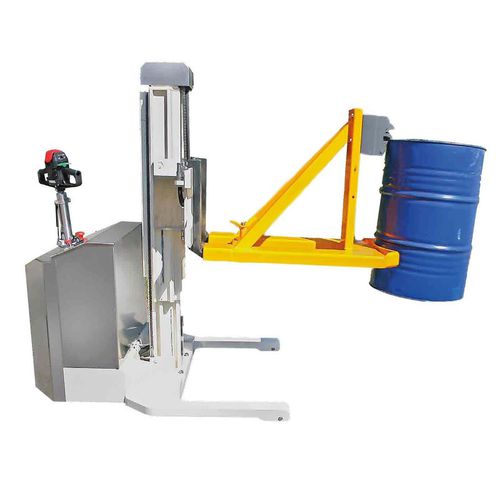 Apiladora eléctrica - BS120 ET F85 - VEAB - con operador a pie / 24 V / para bidones
