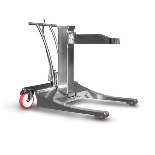 Aparato de levantamiento manual - BS120 K - VEAB - móvil / de acero inoxidable / para transporte