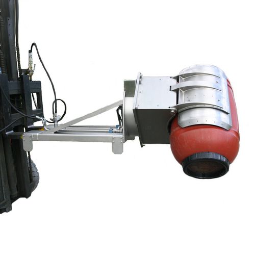 Volteador hidráulico - BS89 DVLI - VEAB - de bidón / para carretilla elevadora / ATEX