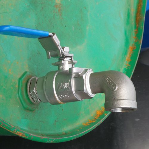 Grifo de acero inoxidable - VEAB - para barriles