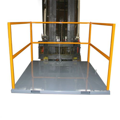 Plataforma elevadora montada en carretilla elevadora - BS100 PALLET - VEAB
