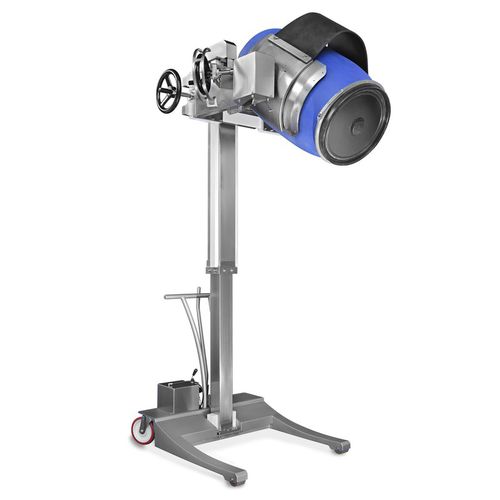 Apiladora manual - BS120 DV - VEAB - con operador a pie / para la industria farmacéutica / para barriles