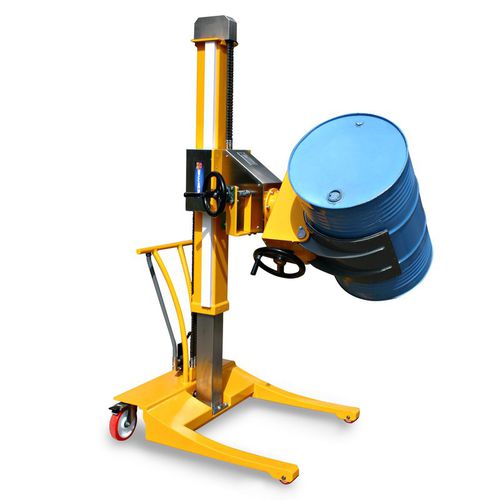 Apiladora manual - BS120 DVL - VEAB - con operador a pie / para barriles / de acero inoxidable