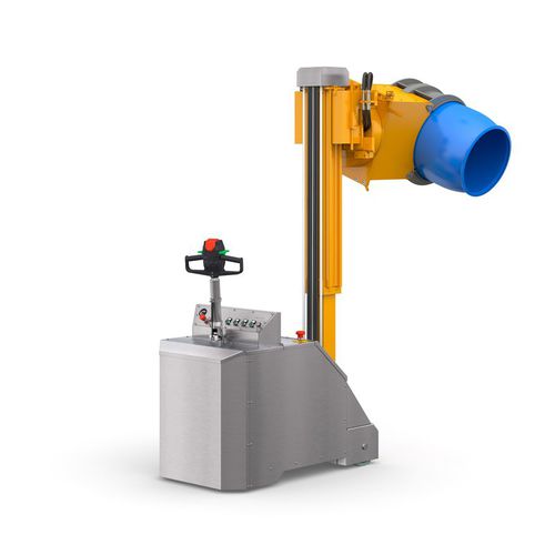Apiladora volcador - BS106 BL DVLI - VEAB - eléctrica / hidráulica / con operador a pie