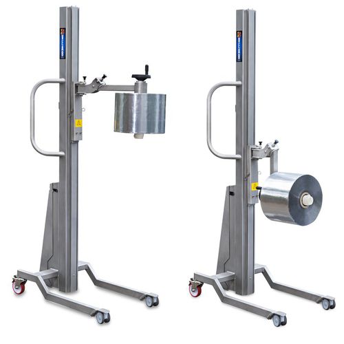 Sistema elevador eléctrico - BS120 SL RB - VEAB - de columnas / de acero inoxidable / móvil