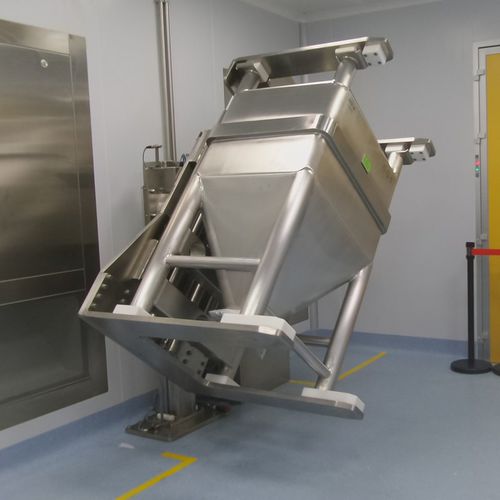 Volteador hidráulico - BS103 IBC - VEAB - para IBC / elevador / fijo