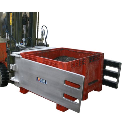Volteador hidráulico - BS121 NC - VEAB - de bidón / de cajas / para carretilla elevadora