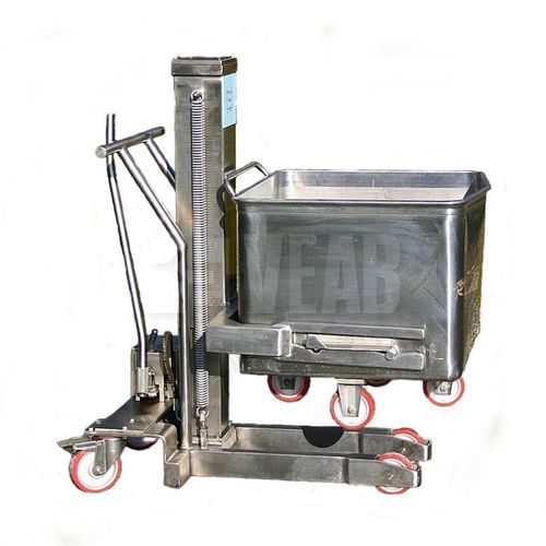 Volteador manual - BS120 CE - VEAB - para contenedores / móvil / elevador