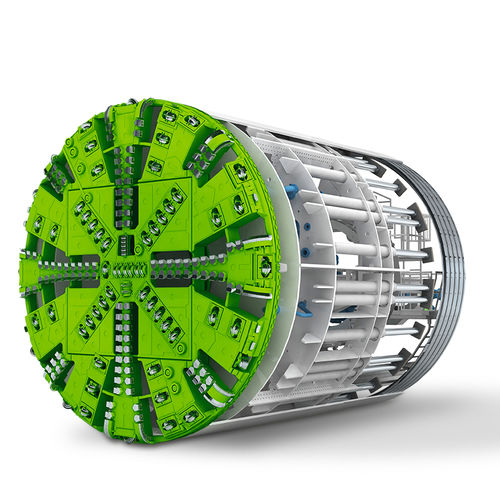 Tuneladora de escudo mixto - Mixshield - Herrenknecht AG