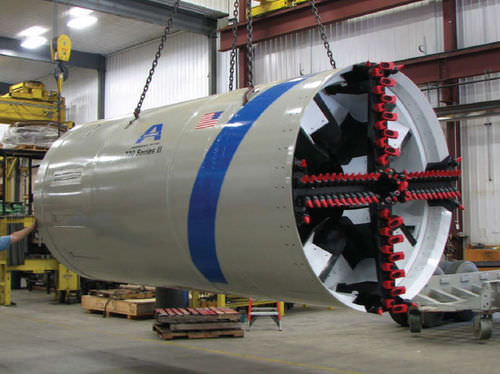 Tuneladora - ø 1 257 - 2 500 mm | TBM series - Akkerman