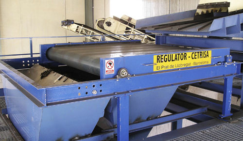 Separador de metales - R-INOX series - Regulator Cetrisa - magnético de tambor / para la industria del reciclaje / de alta intensidad