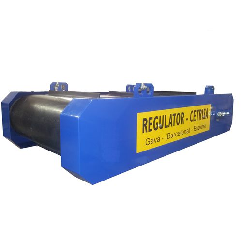 Separador de metales - R-OMP series - Regulator Cetrisa - magnético permanente / tipo overband / para la industria del reciclaje