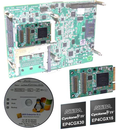 Tarjeta convertidor PCIe - GEB Enterprise - E/S / FGPA