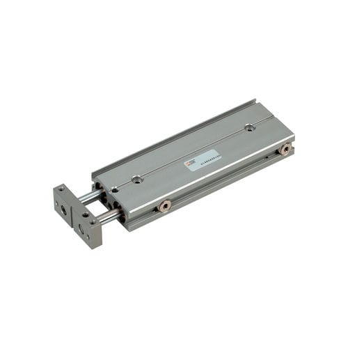 Unidad de guiado lineal con carro de bolas de recirculación - S10  - METAL WORK - de aluminio / para cilindro