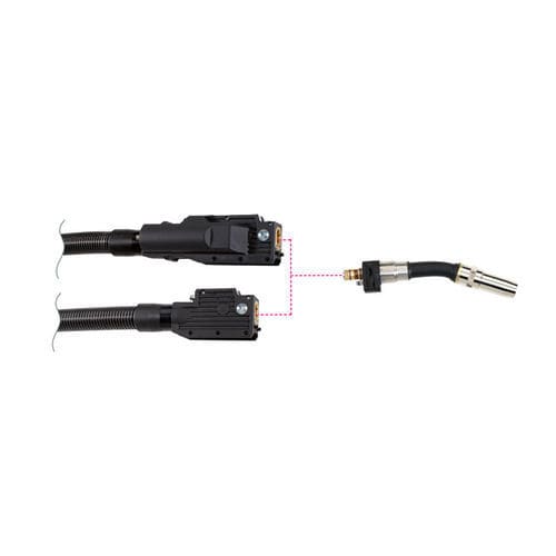 Antorcha de soldadura MIG-MAG - ROBO WH W 600 - ABICOR BINZEL - refrigerada por agua / automatizada / robotizada