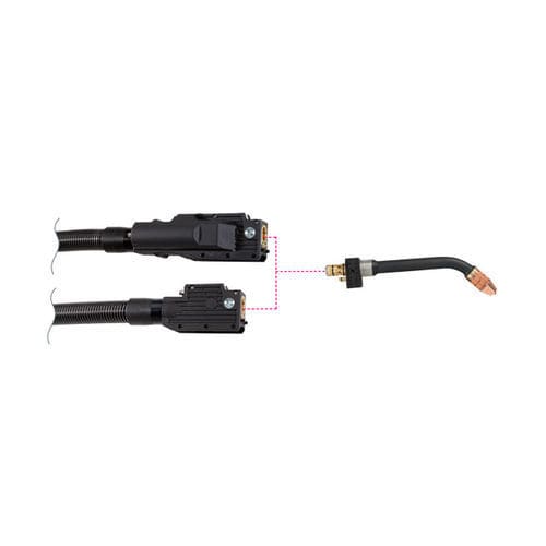 Antorcha de soldadura MIG-MAG - ROBO WH W 300 - ABICOR BINZEL - refrigerada por agua / automatizada / robotizada