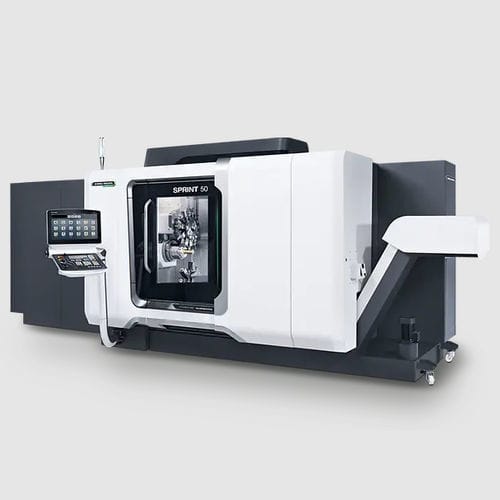 Centro de torneado CNC - SPRINT 50 - DMG MORI - 4 ejes / VDI 25 / 12 herramientas