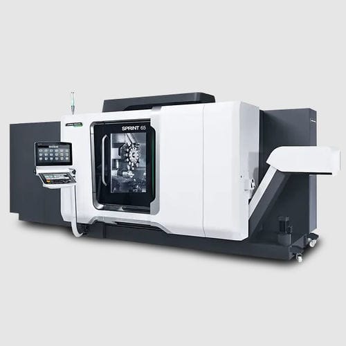 Centro de torneado CNC - SPRINT 65 - DMG MORI - 4 ejes / VDI 30 / 12 herramientas