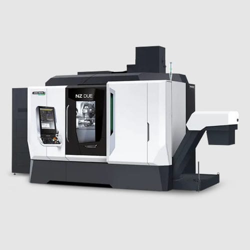 Centro de torneado-fresado CNC - NZ DUE - DMG MORI - horizontal / 3 ejes / de dos husillos