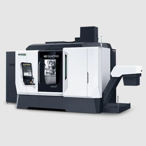 Centro de torneado-fresado CNC - NZ QUATTRO - DMG MORI - horizontal / 3 ejes / de dos husillos