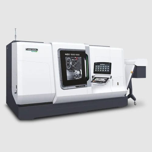 Centro de torneado-fresado CNC - NZX 1500 - DMG MORI - horizontal / 3 ejes / con husillos