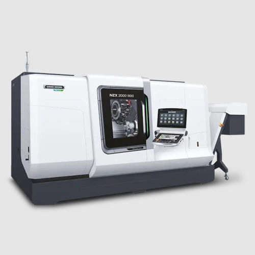 Centro de torneado-fresado CNC - NZX 2000 - DMG MORI - horizontal / 3 ejes / con husillos