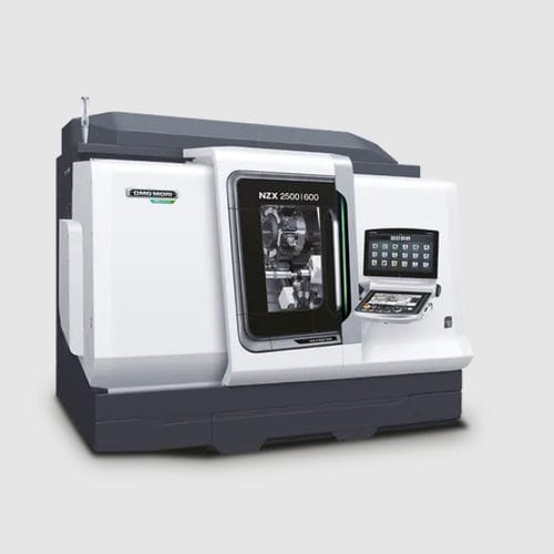 Centro de torneado-fresado CNC - NZX 2500 - DMG MORI - horizontal / 3 ejes / con husillos