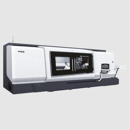 Centro de torneado-fresado CNC - NZX 4000 - DMG MORI - horizontal / 3 ejes / con husillos