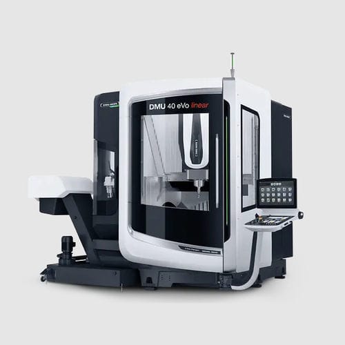 Centro de torneado-fresado CNC - DMU 40 (FD) eVo - DMG MORI - vertical / 5 ejes / con mesa rotativa