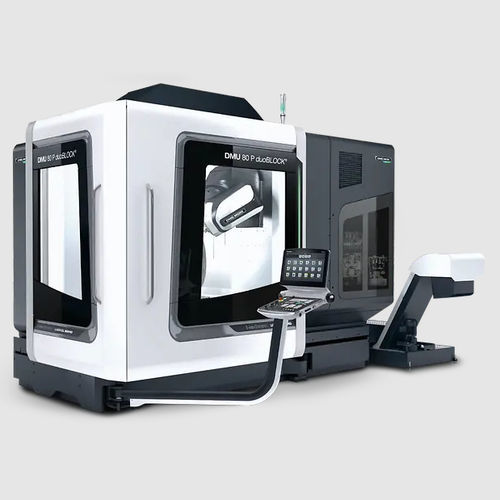 Centro de torneado-fresado CNC - DMU 80 P (FD) duoBLOCK - DMG MORI - universal / 5 ejes / con husillos