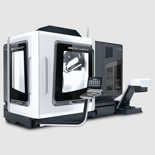 Centro de mecanizado 5 ejes - DMU 100 P (FD) duoBLOCK - DMG MORI - vertical / de corte / compacto