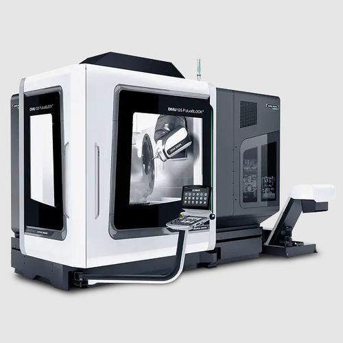 Centro de torneado-fresado CNC - DMU 125 P (FD) duoBLOCK - DMG MORI - universal / 5 ejes / con husillos