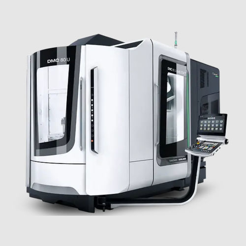 Centro de torneado-fresado CNC - DMC 80 U (FD) duoBLOCK - DMG MORI - vertical / 5 ejes / con husillos