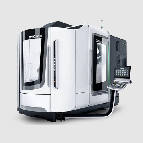 Centro de torneado-fresado CNC - DMC 125 U (FD) duoBLOCK - DMG MORI - vertical / 5 ejes / con husillos