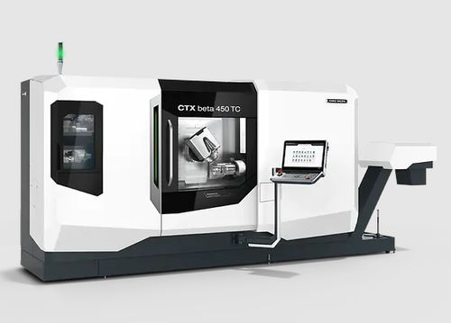 Centro de torneado-fresado CNC - CTX beta 450 TC - DMG MORI - universal / 3 ejes / con husillos