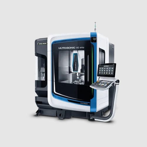 Máquina de mecanizado por ultrasonidos - 40 eVo linear - DMG MORI - 5 ejes / universal / HSK A-63