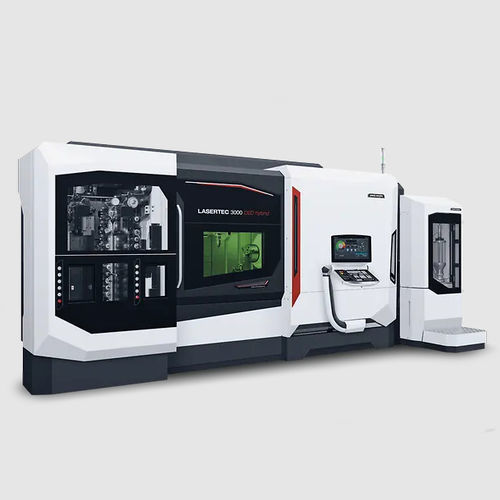 Fresadora CNC y máquina de producción por adición 5 ejes - LASERTEC 3000 DED hybrid - DMG MORI - vertical / soldadura por deposición con láser / para piezas de metal impresas en 3D
