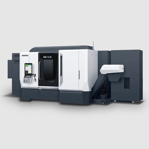 Centro de torneado-fresado CNC - NZ DUE FORMULA - DMG MORI - horizontal / 3 ejes / de dos torretas