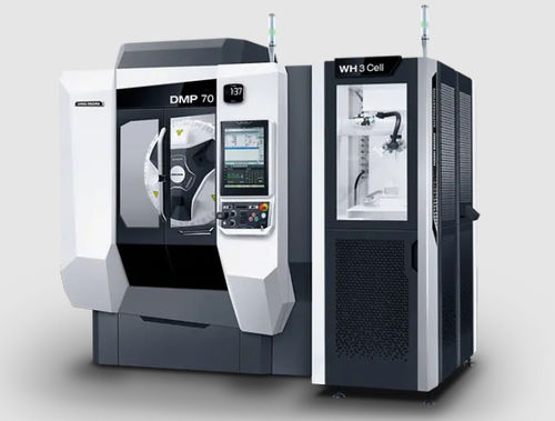 Célula robotizada de manipulación - WH 3 Cell - DMG MORI - para centro de torneado / compacta