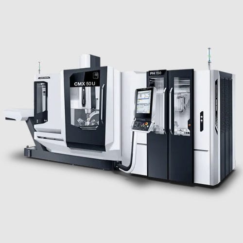Sistema de paletización de manipulación - PH 150 - DMG MORI - de piezas para procesar